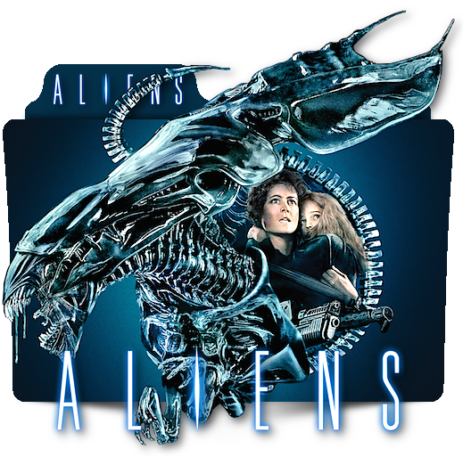 Alien Collection Icon Folder Aliens movie folder icon by zenoasis on DeviantArt