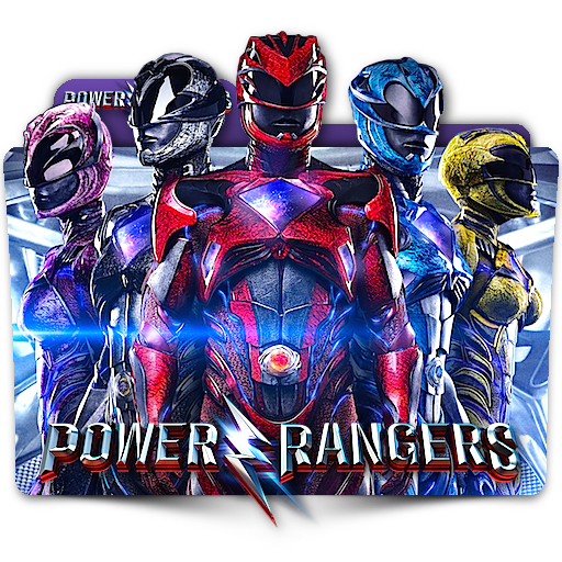 Power Rangers movie folder icon