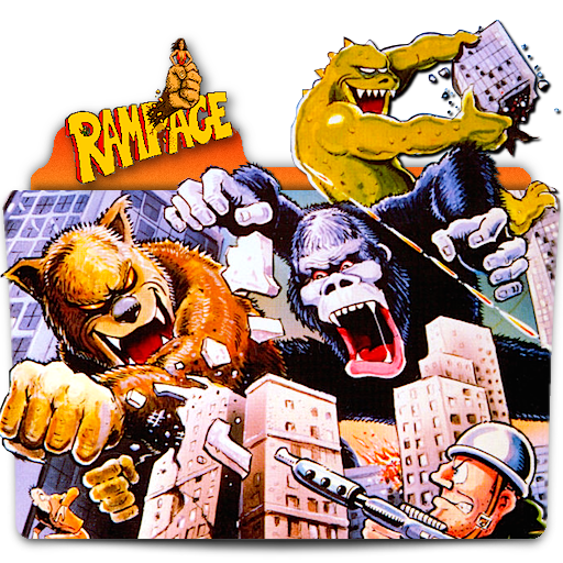 Simbolon Rampage Rampage Video Game folder icon by zenoasis on DeviantArt