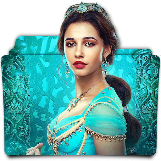 Aladdin movie folder icon v4 Princess Jasmine by zenoasis on DeviantArt
