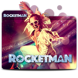 Rocketman movie folder icon v2 Mac