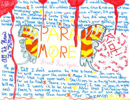 paramore lyric collage