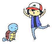 Ash and Squirtle by CommonDusty