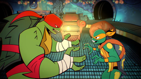Raph and Mikey Rise of the TMNT by lullabystars on DeviantArt