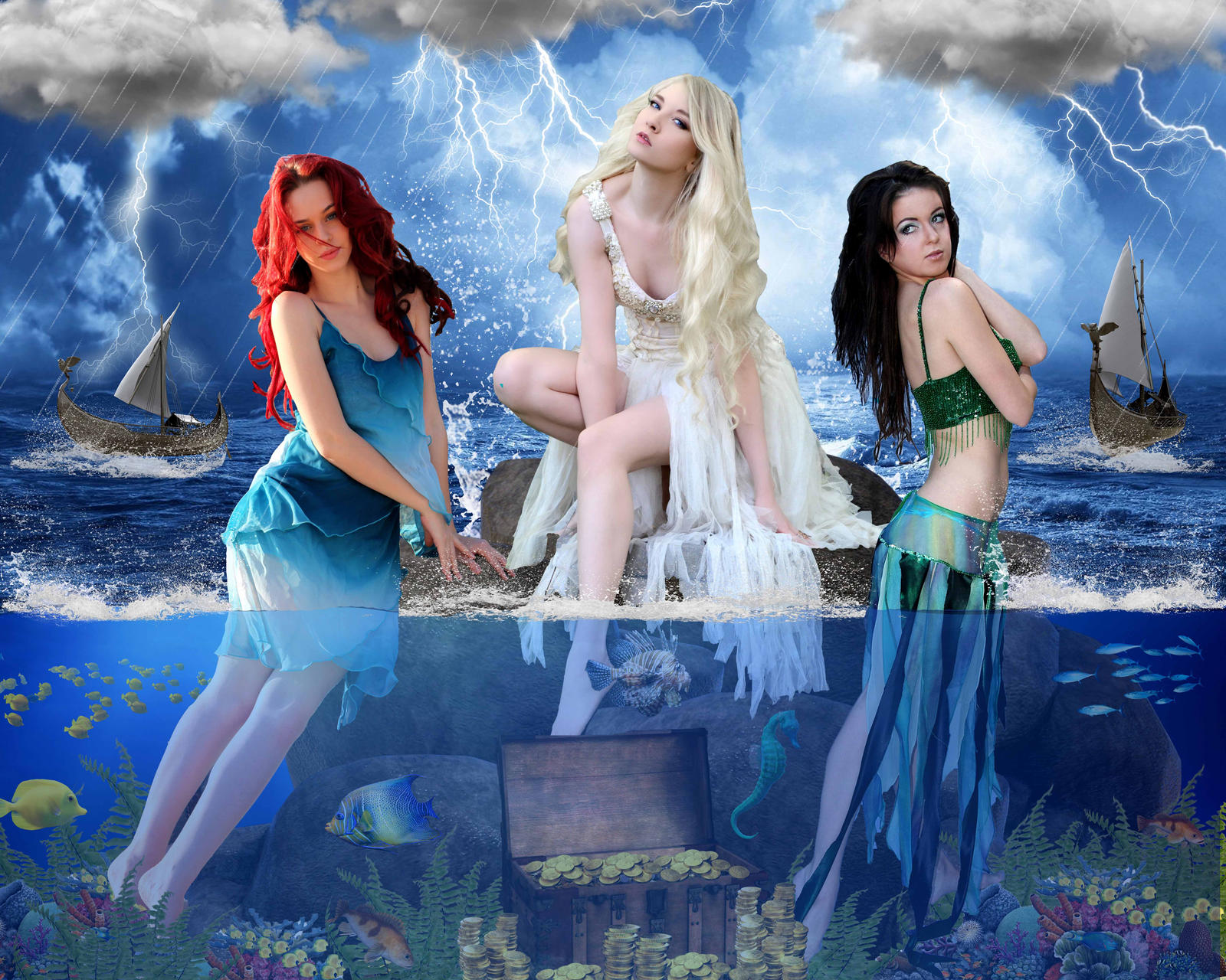 Greek Mythology: Sirens by DavienOrion