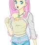 Human Fluttershy Fanart