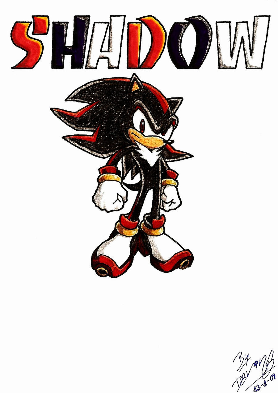Shadow the Hedgehog by MidnaChangeling on DeviantArt