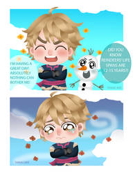 Chibi : Olaf and Kristoff