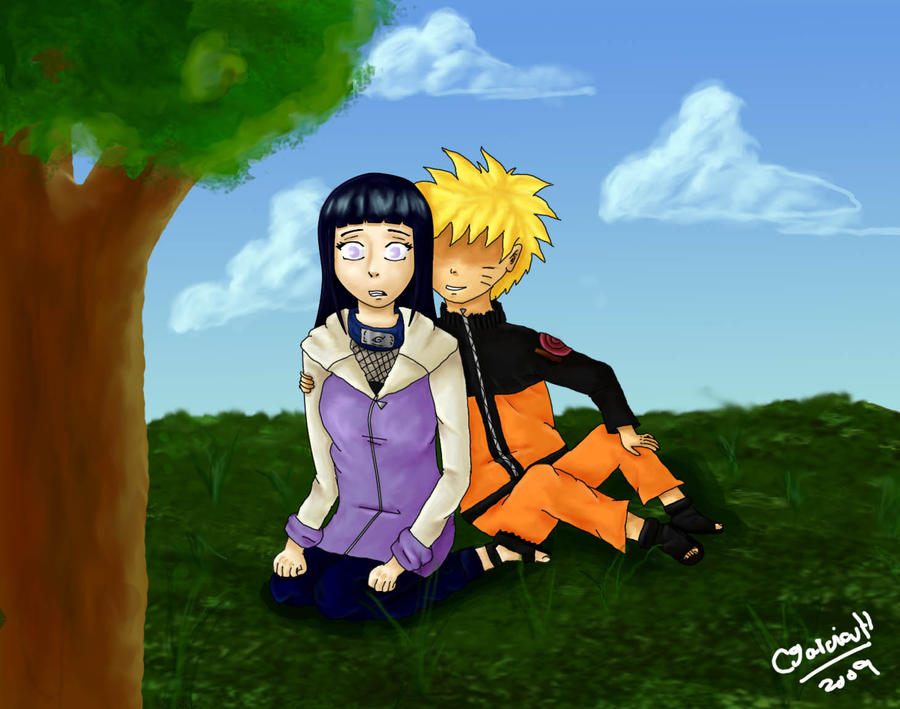 naruhina - shy