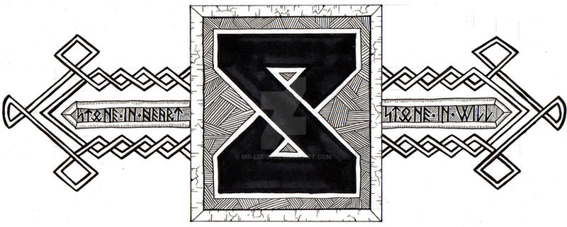 Complex Runes Line Art Rune by Mr-Lupin on DeviantArt