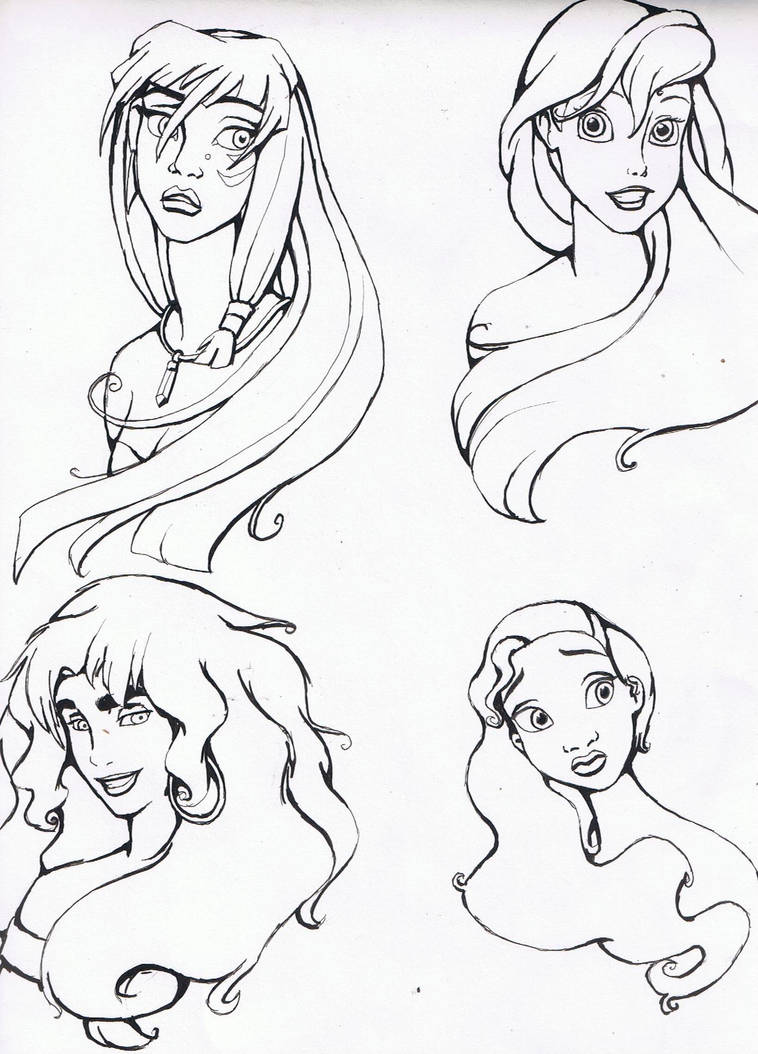 Dinsey Beauties 2 by MyWorld1 on DeviantArt