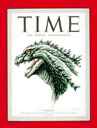 Godzilla on Times Magazine