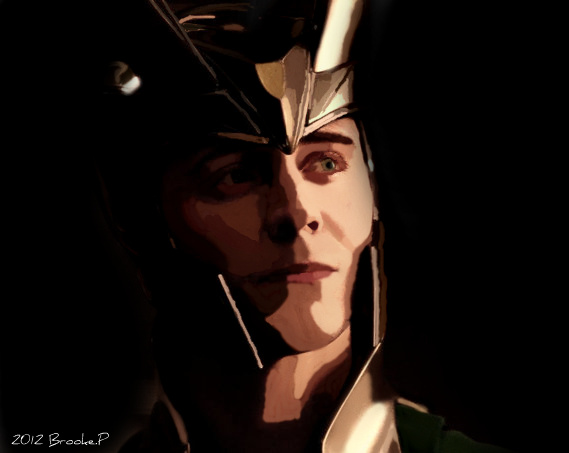 My painting of Loki