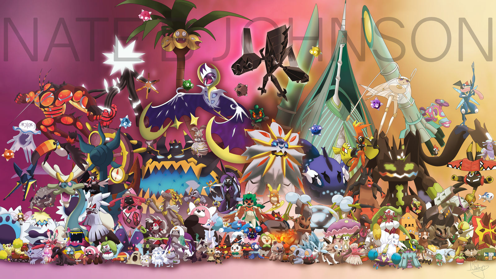 Every Generation 7 Pokemon has Arrived!, SOLGALEO and LUNALA!