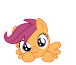 Scootaloo - Head Tilt by Creshosk