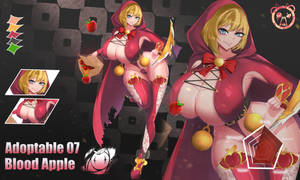 Adoptable 07 Blood Apple ( OPEN ) by DevilBearr
