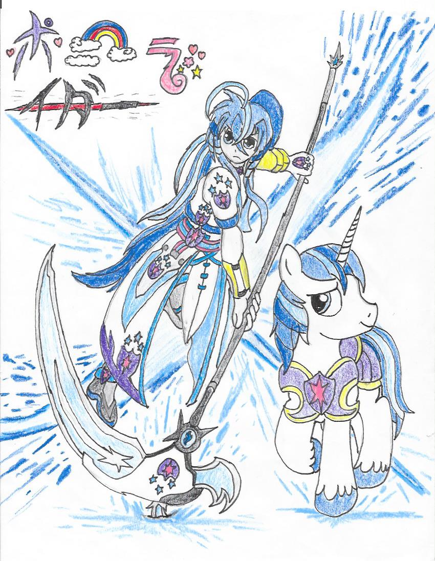 Proton Slash and Shining Armor (Color)