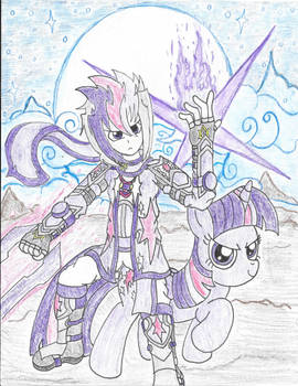 Starstorm and Twilight Sparkle Re Draw (Color)