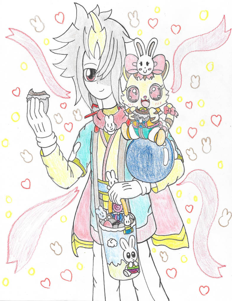 Easter Duo Daigo and Sango (Color) by PiplupSTARSCommander on DeviantArt
