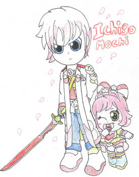 Ichigo Mochi and Baby P. Strawberry Shortcake