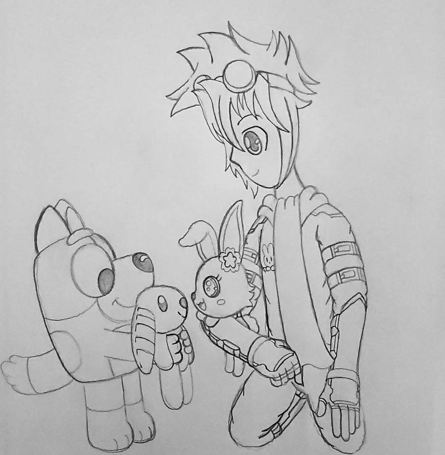 Deviantart Floppy Rabbit Ruby meets Floppy Bunny (Sketch) by PiplupSTARSCommander on DeviantArt