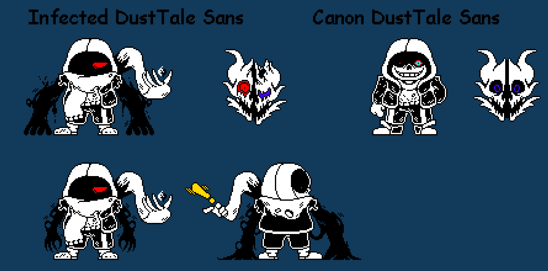 Chuf on X: Dust Sans sprite for Perseverance FND