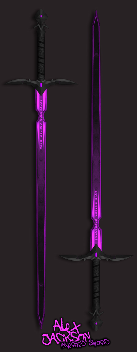 Inverted Purple Sword