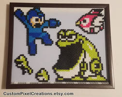 Megaman Frog by CustomPixelCreations