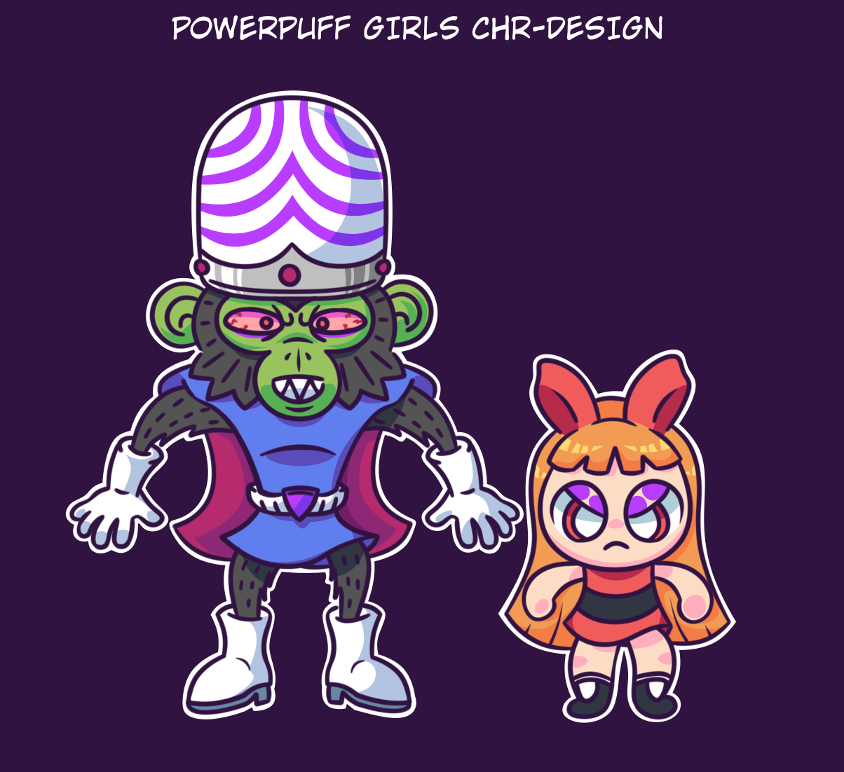 PowerPuff Girls Characters by Kyuchumimo on DeviantArt