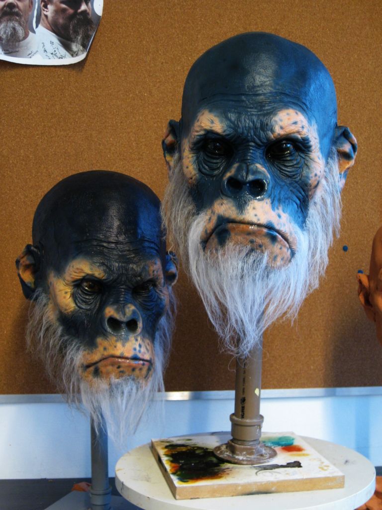 Ape's Head Painted2