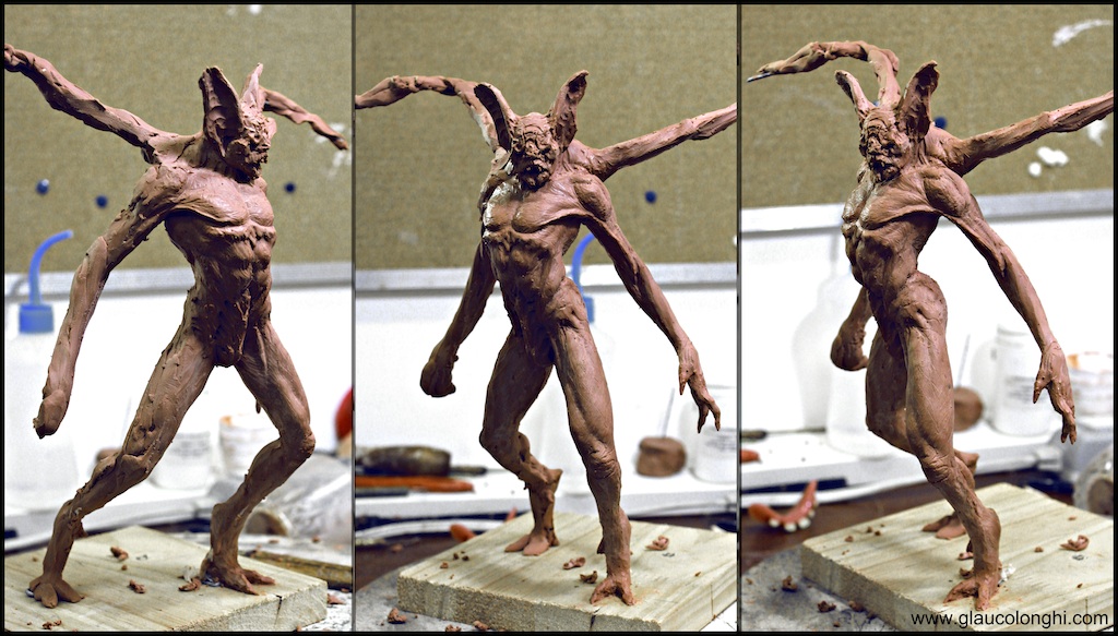 Bat Creature maquette/concept