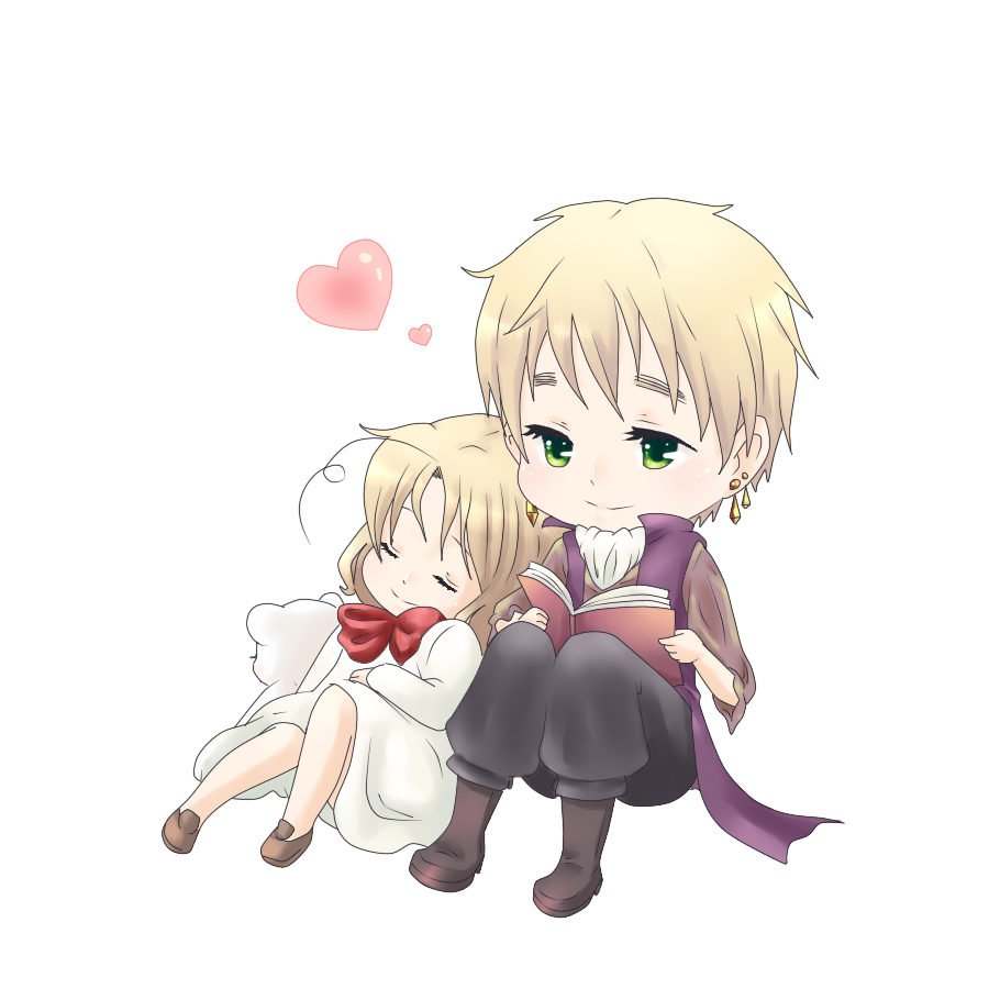 APH - Chibi canada and England