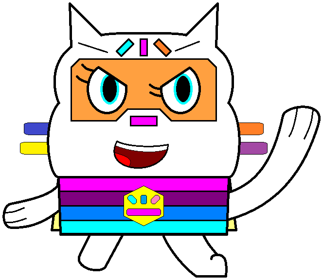 Cakey Cat's Dollhouse Defender pose vector by JavierGD2003 on DeviantArt