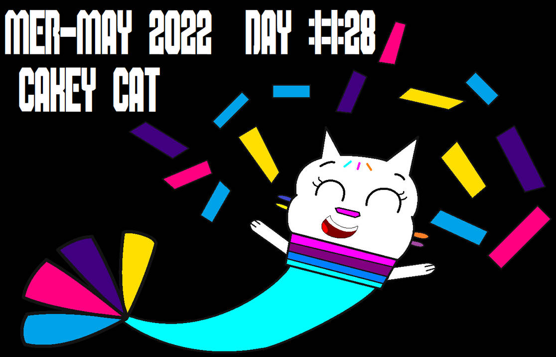 [MerMay 2022] Day 28 Cakey Cat