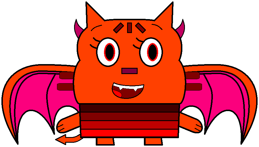 Cakey Cat's Devil form by JavierGD2003 on DeviantArt