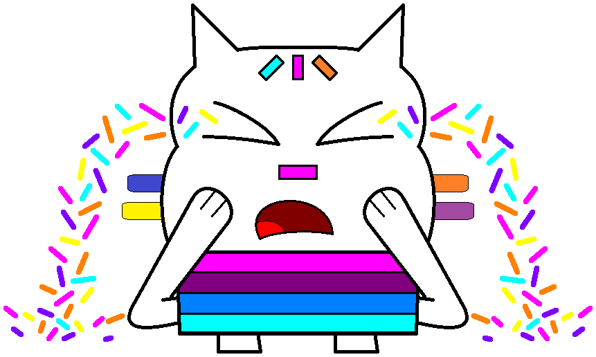 Cakey Cat Crying Vector by JavierGD2003 on DeviantArt