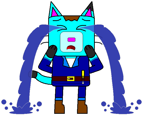 Machanic Crying Mechanic Cat Crying Vector by JavierGD2003 on DeviantArt