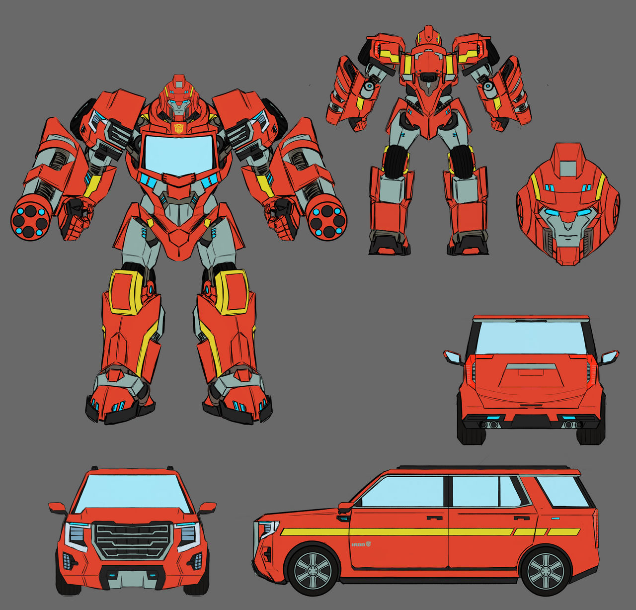 Ironhide Designs Ironhide by Begctor on DeviantArt