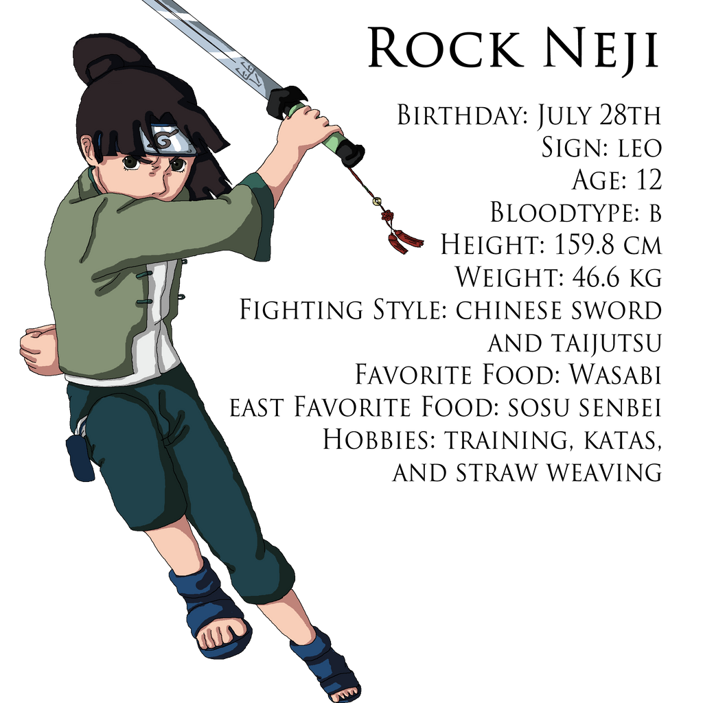 Neji: Fullprofile by atemuzuko on DeviantArt