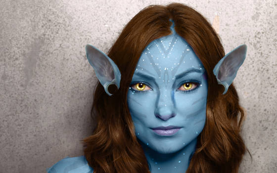 Olivia Wilde as a Na'vi