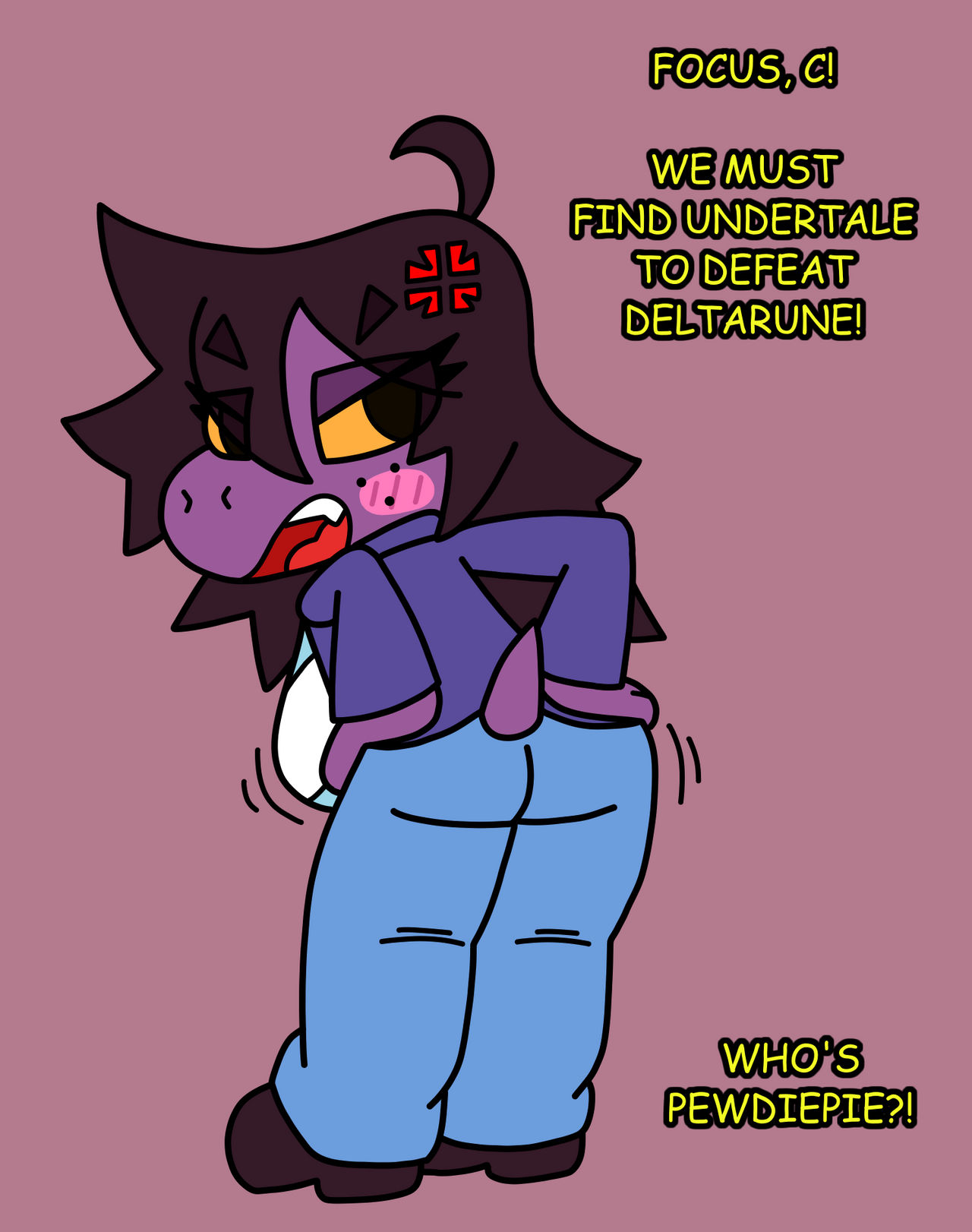 Suzy Delta Rune Suzie Deltarune by MrBabuls on DeviantArt