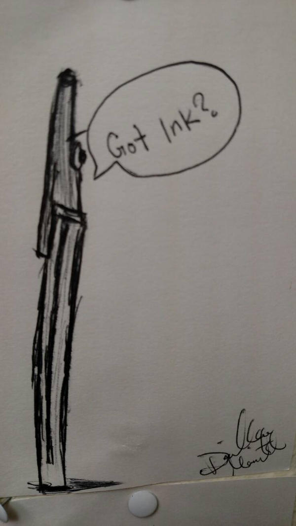 Got Ink? by EllietheBean on DeviantArt