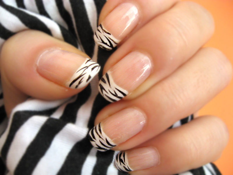 Zebra Nail Polish 5