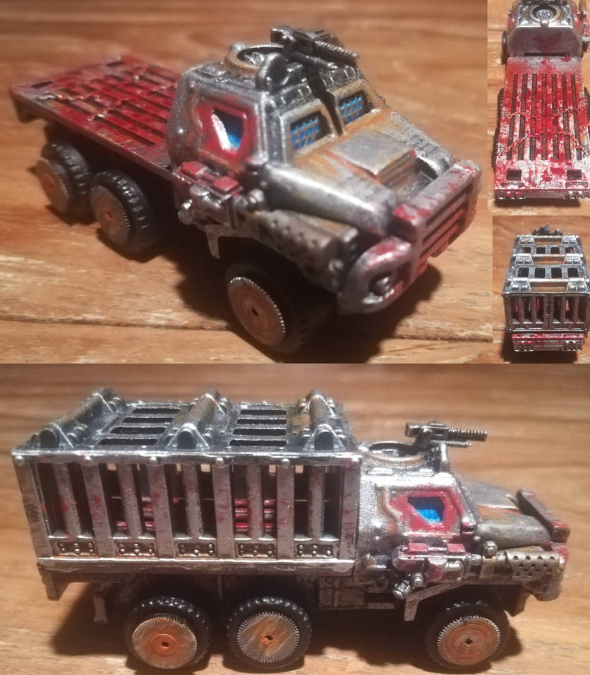 Heavy Truck for Gaslands Refuelled by binkibonsai on DeviantArt