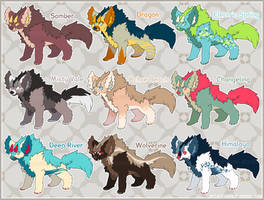 Tundrayena Adoptables Batch 1 [4/9 OPEN]