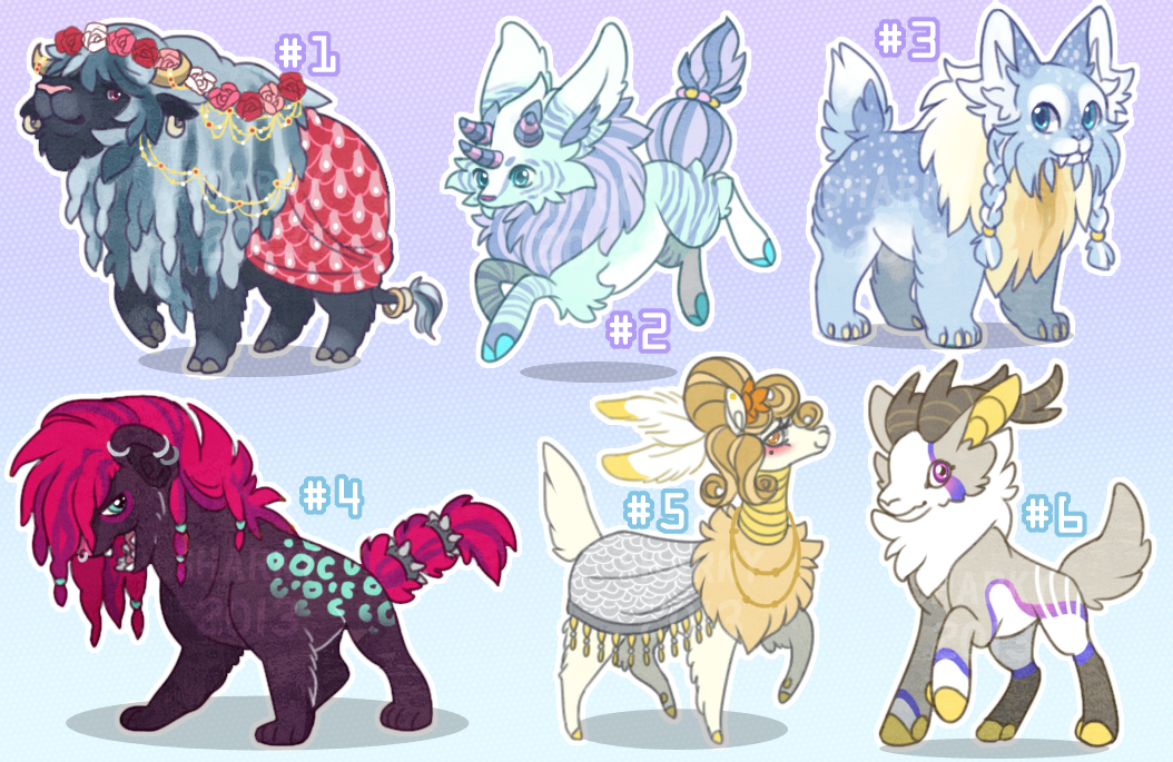 Assorted Adopts [1/6 OPEN -- 50% OFF]