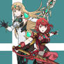 Pyra and Mythra | Xenoblade Chronicles 2