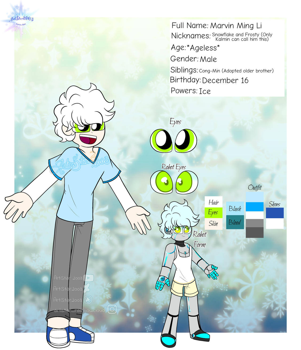 Marvin Ming Li by ArtStar2003 on DeviantArt