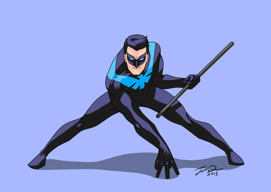 Nightwing Animated by MangleDangle on DeviantArt