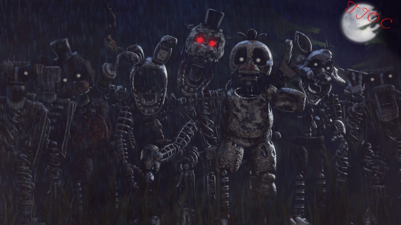 Adventure The Joy of Creation Animatronics by BlackiieFimose on DeviantArt